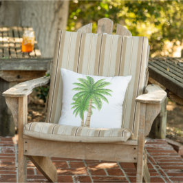 ヤシの木の海岸熱帯枕 アウトドアクッション