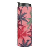 ヤシの木の継ぎ目のない模様 タンブラー (回転右)