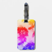 ヤシの木の荷物のラベル ラゲッジタグ (裏面縦)