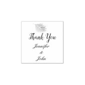 ヤシの木の葉のパターン葉トロピカルズ結婚ズ ラバースタンプ (インプリント)