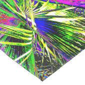 ヤシの木の葉カラフルパターンデザイン ショートテーブルランナー (コーナー)