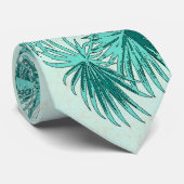 ヤシの木の葉状体の葉の熱帯島のタイ ネクタイ (ロール)