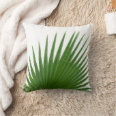ヤシの木の葉 クッション (ブランケット)