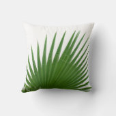 ヤシの木の葉 クッション (裏面)