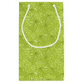 ヤシの木の葉 スモールペーパーバッグ (裏面)