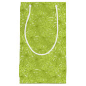 ヤシの木の葉 スモールペーパーバッグ (正面)