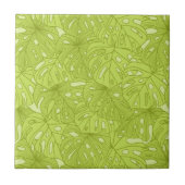 ヤシの木の葉 タイル (正面)