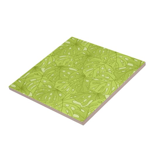 ヤシの木の葉 タイル (側面)