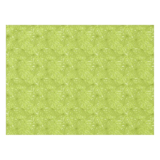 ヤシの木の葉 テーブルクロス (正面(横))