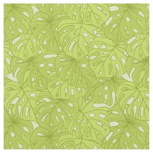 ヤシの木の葉 ファブリック (クローズアップ)