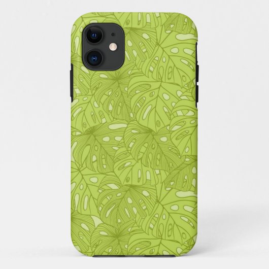 ヤシの木の葉 Case-Mate iPhoneケース (裏面)