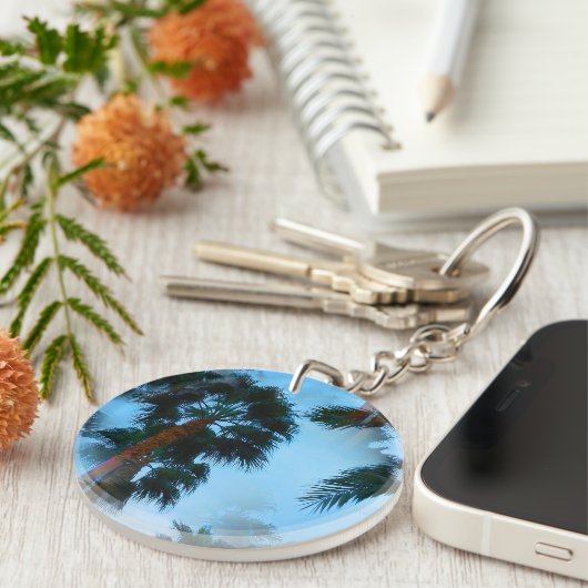 ヤシの木のkeychain キーホルダー (正面右)