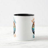 ヤシの木ハンモックコーヒーマグ マグカップ (中央)