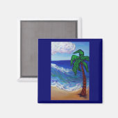 ヤシの木マグネット マグネット (正面/裏面)