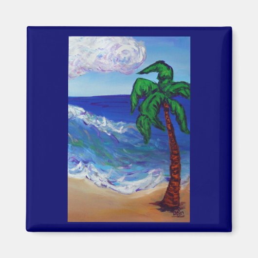 ヤシの木マグネット マグネット (正面)