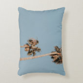 ヤシの木2本 アクセントクッション (正面(垂直))