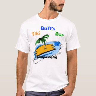 ヤシの木、もみ革、Tiki、バー、Bumpass、VA Tシャツ