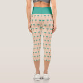 ヤシの木 カプリレギンス (裏面)