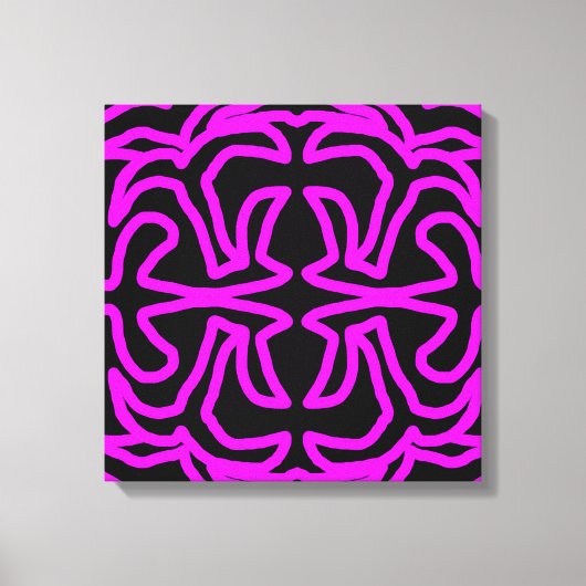 ヤシの木 キャンバスプリント (正面)