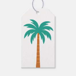 ヤシの木 ギフトタグ