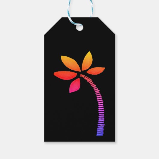 ヤシの木 ギフトタグ (正面)