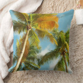 ヤシの木 クッション (ブランケット)