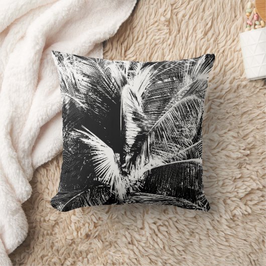 ヤシの木 クッション (ブランケット)