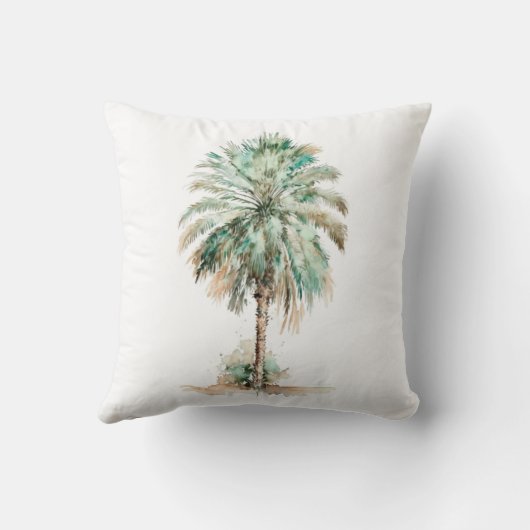 ヤシの木 クッション (裏面)