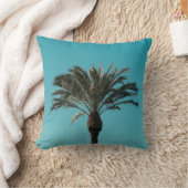 ヤシの木 クッション (ブランケット)