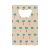 ヤシの木 クレジットカード栓抜き (裏面)