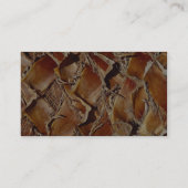 ヤシの木、クローズアップ 名刺 (裏面)