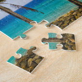 ヤシの木(ココス・ヌシフェラ)が揺れている ジグソーパズル (側面)