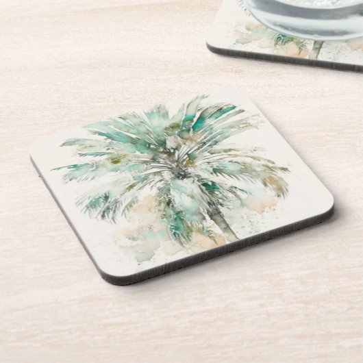 ヤシの木 コースター (左側)