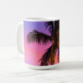 ヤシの木 コーヒーマグカップ (正面左)