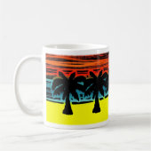 ヤシの木 コーヒーマグカップ (左)