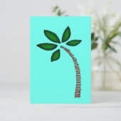 ヤシの木 サンキューカード (スタンド正面)