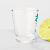 ヤシの木 ショットグラス (左)