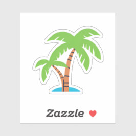 ヤシの木 シール