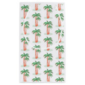 ヤシの木 スモールペーパーバッグ (裏面)