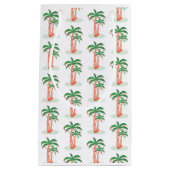 ヤシの木 スモールペーパーバッグ (正面)