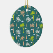 ヤシの木 セラミックオーナメント (右)