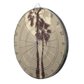 ヤシの木 ダーツボード (正面右)