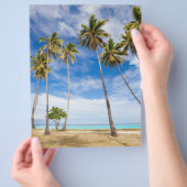 ヤシの木 チラシ (手)