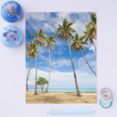 ヤシの木 チラシ (シングル)