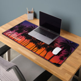 ヤシの木 デスクマット