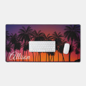 ヤシの木 デスクマット (キーボード&マウス)