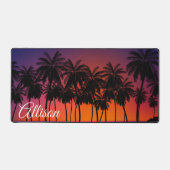 ヤシの木 デスクマット (正面)