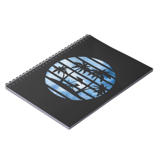 ヤシの木 ノートブック (左側)