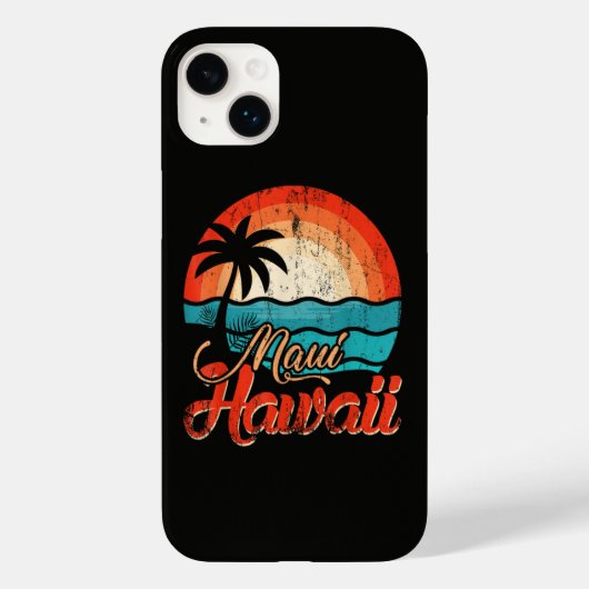 ヤシの木 ハワイアンビーチ Case-Mate iPhoneケース (裏面)