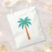 ヤシの木 フェイバーバッグ (クリップ留めされた状態)
